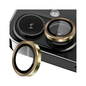 PROTECTOR CAMARA CRISTAL TEMPLADO IPHONE 16/16 PLUS ORO