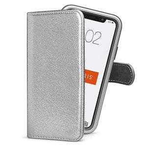 FUNDA RAPTURE DIARY CABRIO IPHONE X PLATA 81-0060033 (6697130492112)