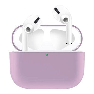 FUNDA SILICON AIRPODS PRO MORADA (6697051750608)