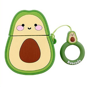 FUNDA SILICON AIRPODS AGUACATE (6697064726736)