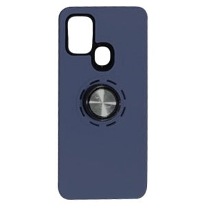 CARATULA 2 EN 1 CON ANILLO SAMSUNG A21s NAVY (6696985919696)
