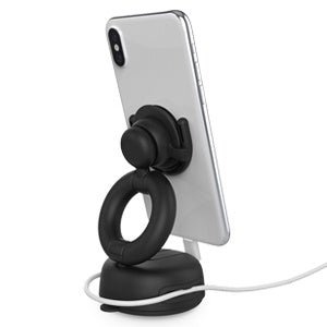 SOPORTE POPSOCKETS ORIGINAL 2G DASH & WINDSHIELD BLACK