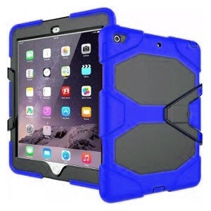 FUNDA TIPO SURVIVOR IPAD AIR 2/PRO 9.7 AZUL (6697198551248)