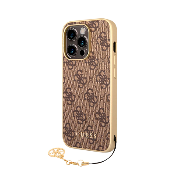 CARATULA GUESS CHARM IPHONE 14 PRO MAX CAFE