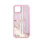 CARATULA GUESS GLITTER STRIPE IPHONE 15 PRO ROSA