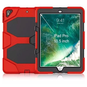 FUNDA TIPO SURVIVOR IPAD PRO 10.5/AIR 3 ROJA (6696945909968)