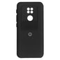 CARATULA SILICON C/PROTECTOR CAMARA MOTOROLA MOTO G9 PLAY NEGRA