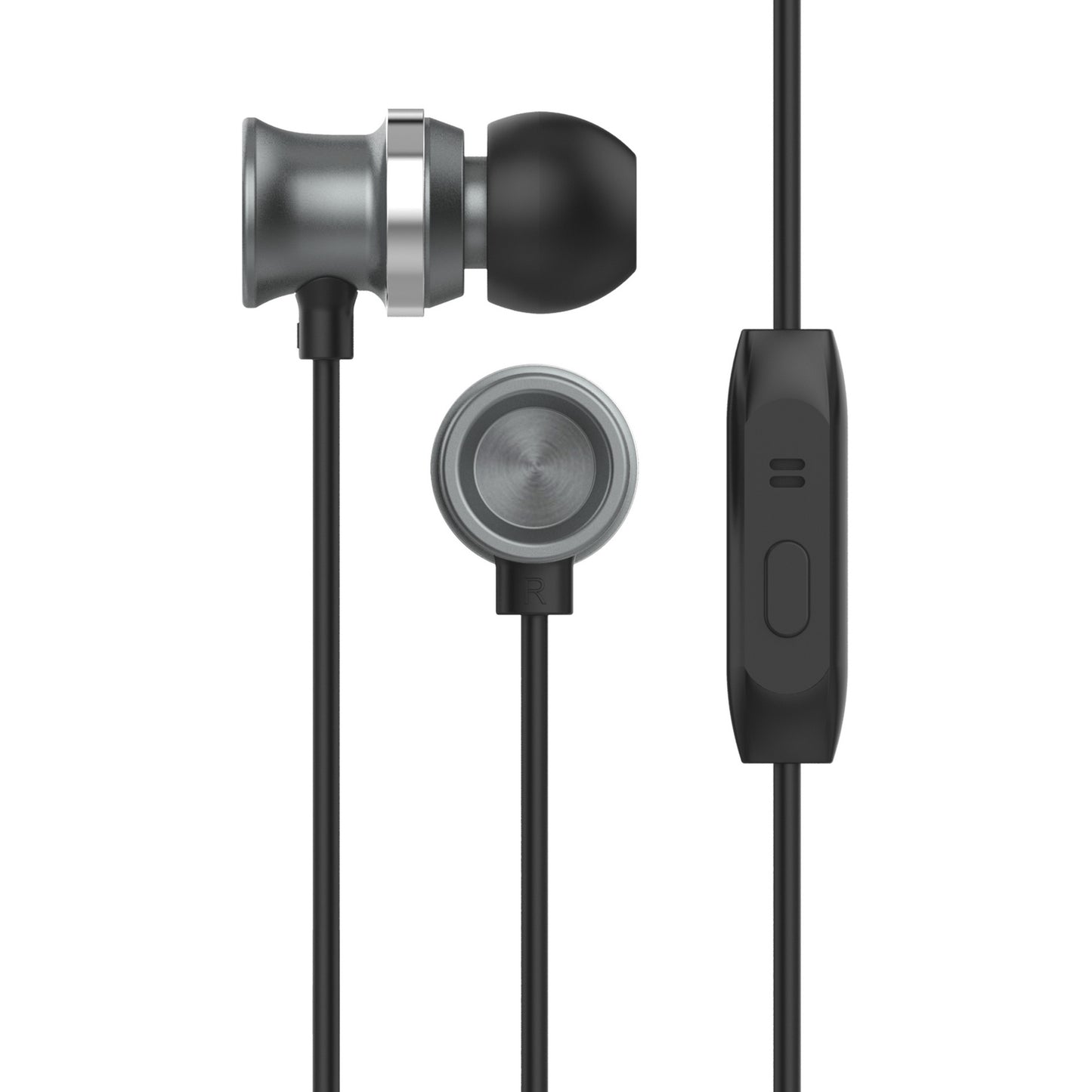 AUDIFONOS MANOS LIBRES dBm METAL NEGROS (6697125413072)