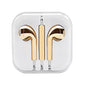 AUDIFONOS MANOS LIBRES 3.5mm METALICOS ORO (6697243672784)