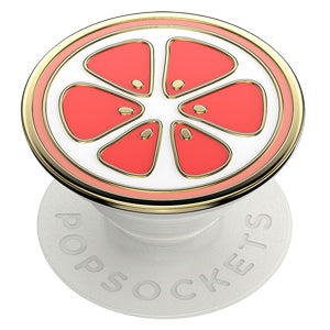 POPSOCKETS ORIGINAL 2G ENML GRAPEFRUIT SILICE (6697240985808)