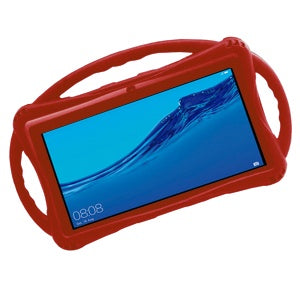 FUNDA UNIVERSAL SILICON WHEEL PARA TABLET DE 7 IN ROJA (6696968618192)