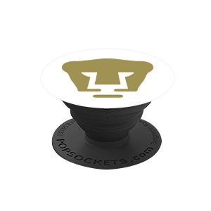 SUJETADOR POPSOCKETS LIGA MX PUMAS BASE NEGRA/ESCUDO BLANCO (6696948629712)