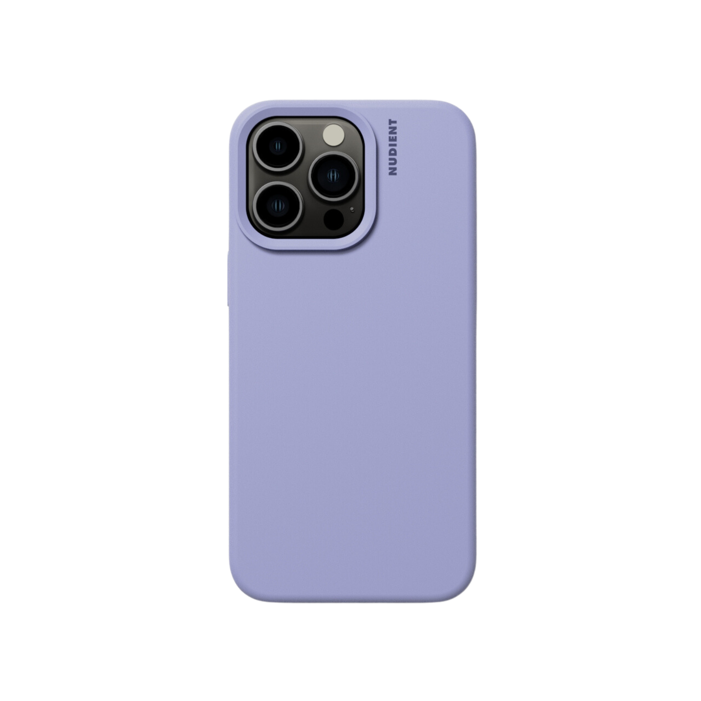 CARATULA SILICON NUDIENT IPHONE 15 PRO MAX LILA