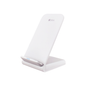 CARGADOR INALAMBRICO Qi STAND BLANCO 1HORA