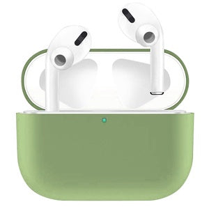 FUNDA SILICON AIRPODS PRO VERDE (6696985100496)