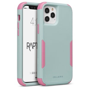 ESTUCHE RAPTURE V2 IPHONE 12/12 PRO AQUA/ROSA 83-0002003 (6697227714768)