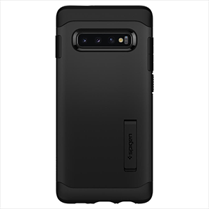 CARATULA SLIM ARMOR SPIGEN SAMSUNG GALAXY S10 NEGRA (6697000534224)