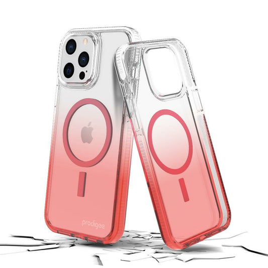 CARATULA SAFETEE FLOW + MAG IPHONE 14/13 BLUSH PRODIGEE