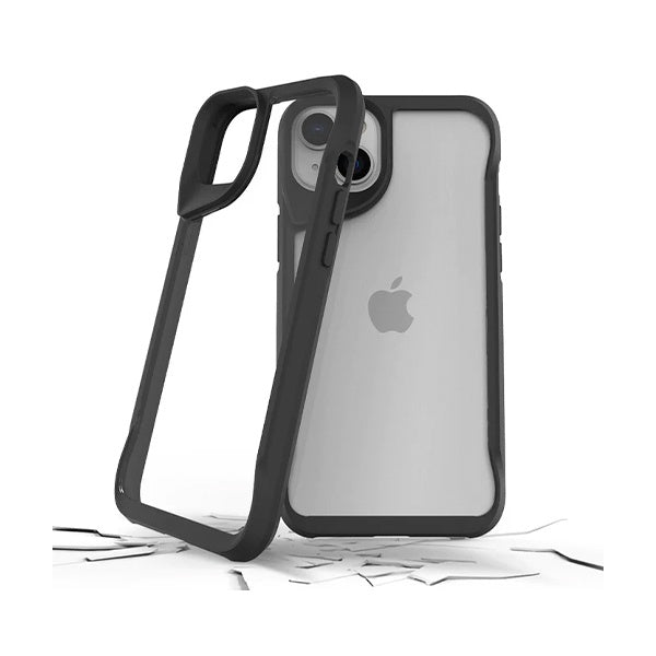 CARATULA SUPER HERO IPHONE 14/13 NEGRA PRODIGEE
