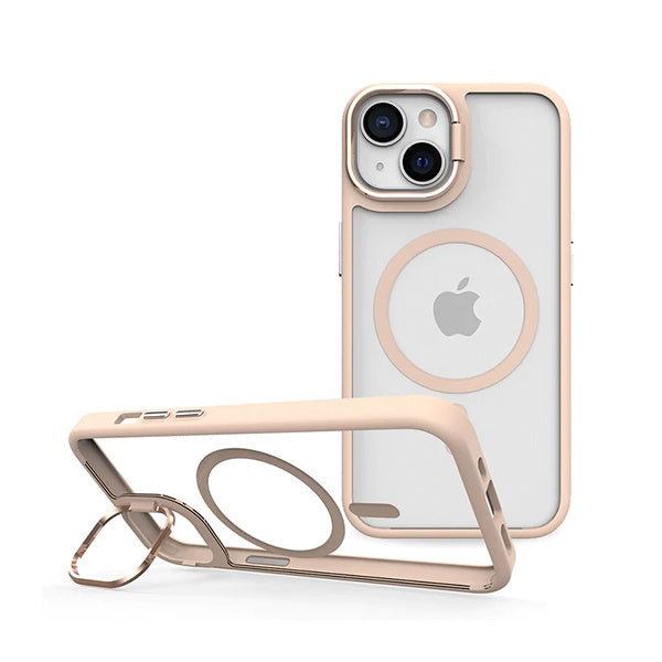 CARATULA KICKLT + MAG IPHONE 15/14 PLUS ROSE PRODIGEE