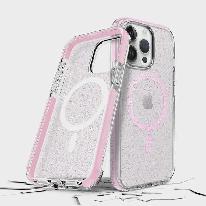 CARATULA SUPERSTAR + MAG IPHONE 15 PRO MAX ROSE PRODIGEE