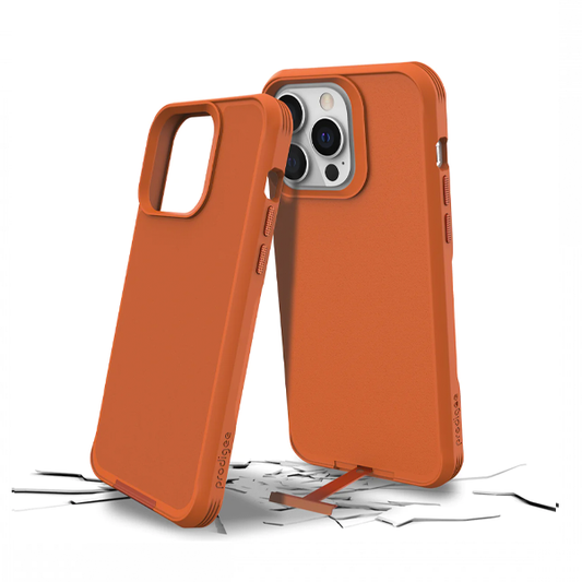 CARATULA BALANCE IPHONE 14 PRO MAX NARANJA PRODIGEE