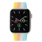 CORREA SILICON APPLE WATCH 42/44mm ARCOIRIS PASTEL