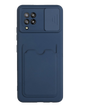 CARATULA TPU TARJETERO SAMSUNG A42 4G AZUL