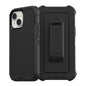 ESTUCHE TIPO DEFENDER IPHONE 13 MINI/12 MINI NEGRO CON CLIP