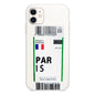 CARATULA TPU AEROPUERTO PARIS IPHONE 13 TRANSPARENTE