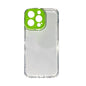 CARATULA TPU CAMCOLOR IPHONE 13 PRO TRANSPARENTE VERDE
