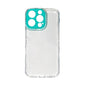 CARATULA TPU CAMCOLOR IPHONE 13 PRO MAX/12 PRO MAX TRANSPARENTE AQUA