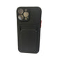 CARATULA TPU TARJETERO IPHONE 13 PRO NEGRA