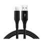 CABLE USB V8/MICRO USB TELA COLORES 2 MTS