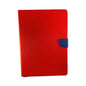FUNDA CARTERA UNIVERSAL PARA TABLET 10 IN ROJA/NAVY