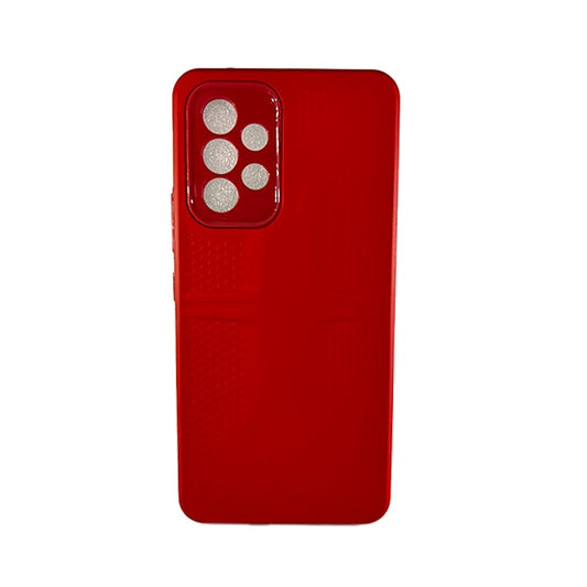 CARATULA CANDY COLOR SAMSUNG A53 ROJA