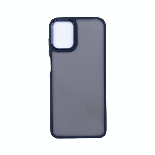CARATULA BUMPER HUMO MOTOROLA MOTO E22/E22i NEGRA