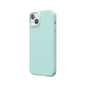 CARATULA SILICON TIPO ORIGINAL S/LOGO IPHONE 14/13 MENTA