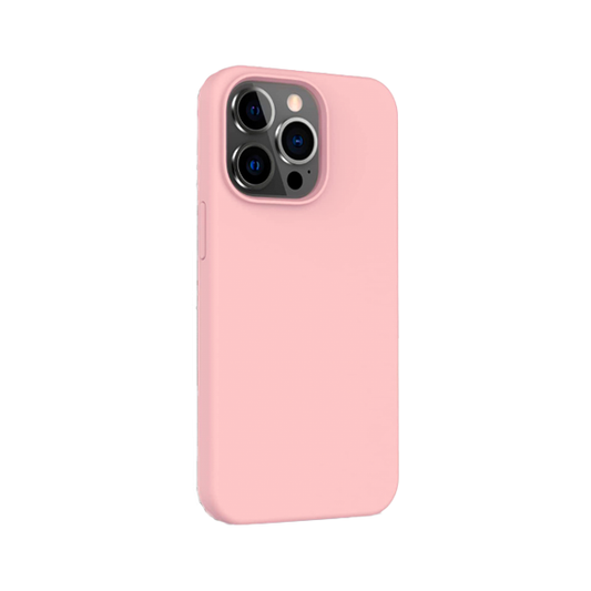 CARATULA SILICON TIPO ORIGINAL S/LOGO IPHONE 14 PRO MAX ROSA