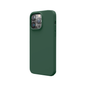CARATULA SILICON TIPO ORIGINAL S/LOGO IPHONE 14 PRO MAX VERDE OSCURO