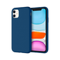 CARATULA SILICON TIPO ORIGINAL S/LOGO IPHONE 11 AZUL REY