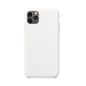 CARATULA SILICON TIPO ORIGINAL S/LOGO IPHONE 11 BLANCO