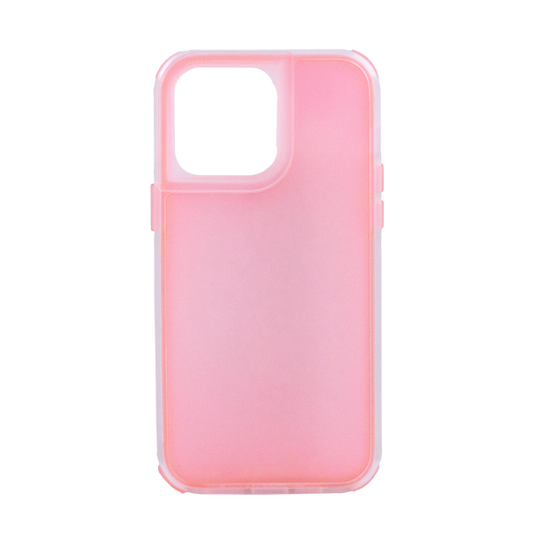 CARATULA 2 EN 1 COLOR CASE IPHONE 14 PRO MAX ROSA