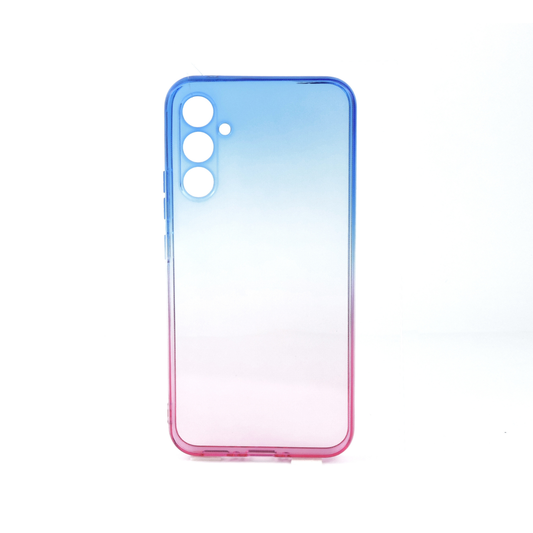 CARATULA BUMPER DEGRADADO SAMSUNG A34 5G AZUL/ROSA