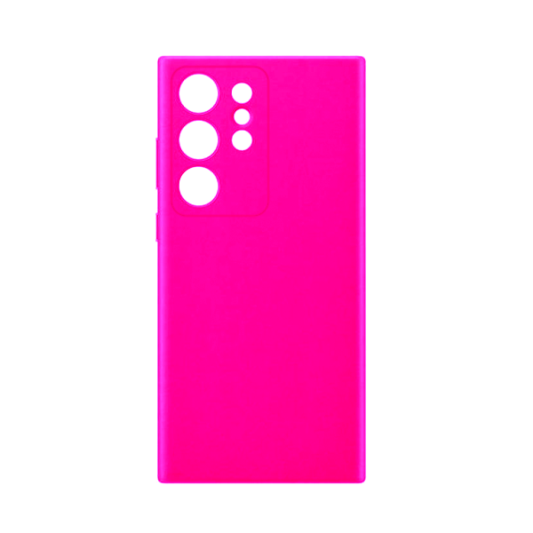 CARATULA SILICON TIPO ORIGINAL S/LOGO SAMSUNG S23 ULTRA FUCSIA