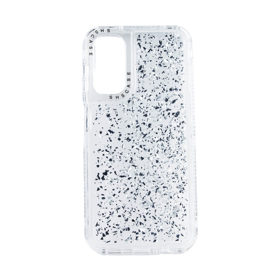 CARATULA 3 EN 1 SHINE BRILLOS SAMSUNG A14 5G TRANSPARENTE