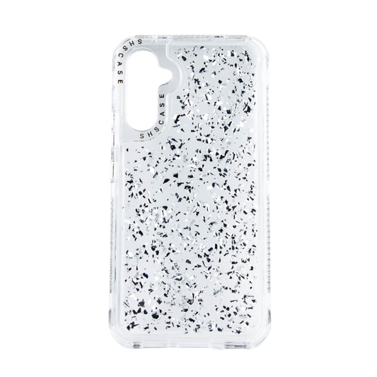 CARATULA 3 EN 1 SHINE BRILLOS SAMSUNG A34 5G TRANSPARENTE