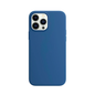 CARATULA SILICON TIPO ORIGINAL S/LOGO IPHONE 15 PRO AZUL MARINO