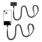 CORREA AJUSTABLE PARA CELULAR NEGRO