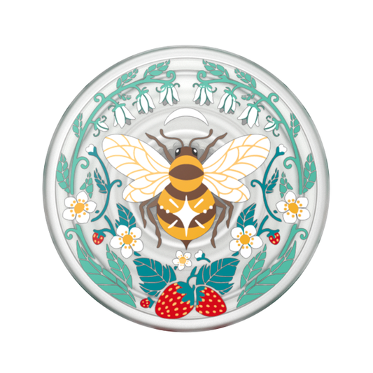 POPSOCKETS ORIGINAL 2G PLANT TRANSLUCENT BEE BOHO